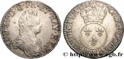 LOUIS XV THE WELL-BELOVED Écu dit vertugadin 1716 Lille