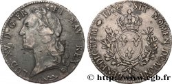 LOUIS XV THE BELOVED Écu dit au bandeau 1768 Montpellier