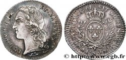 LOUIS XV DIT LE BIEN AIMÉ Dixième d écu aux branches d’olivier, tête ceinte d’un bandeau 1768 Montpellier