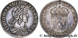 LOUIS XIII  Quart d écu, buste drapé et cuirassé (2e buste de Jean Warin) 1642 Paris, Monnaie de Matignon AU