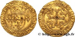 CHARLES VII THE WELL SERVED Écu d or à la couronne ou écu neuf 18/05/1450 Paris