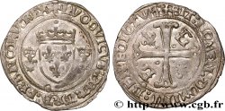 LOUIS XII LE PÈRE DU PEUPLE Demi-gros de roi n.d. Rouen TTB+