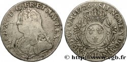 LOUIS XV DIT LE BIEN AIMÉ Écu dit aux branches d olivier 1726 Nantes
