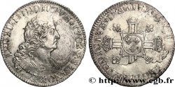 LOUIS XIV LE GRAND OU LE ROI SOLEIL Demi-écu aux huit L, 2e type 1704 Paris