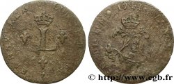LOUIS XV THE WELL-BELOVED Double sol de billon 1741 Lille