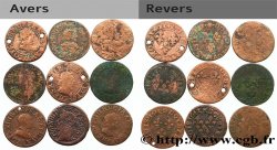 LOTES Lot de 9 doubles tournois n.d. s.l.