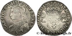 CHARLES IX Teston, 2e type 1570 Toulouse