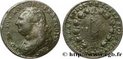 LOUIS XVI 12 deniers dit au faisceau , type FRANCOIS 1791 Marseille