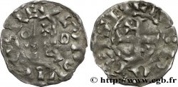 LOUIS VI THE FAT Denier parisis, 5e type c. 1130 Paris
