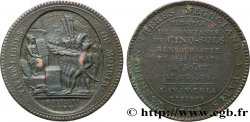 REVOLUTION COINAGE Monneron de 5 sols au serment (An IV), 3e type 1792 Birmingham, Soho VF