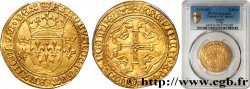 CHARLES VII LE BIEN SERVI / THE WELL-SERVED Écu d or à la couronne ou écu neuf 18/05/1450 Paris