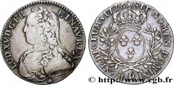 LOUIS XV DIT LE BIEN AIMÉ Demi-écu aux branches d olivier, buste habillé 1726 Lyon