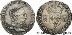 FRANCIS II. COINAGE IN THE NAME OF HENRY II Teston à la tête nue, 5e type
 1559 Toulouse