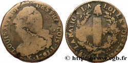 LOUIS XVI 2 sols dit au faisceau , type FRANÇOIS 1791 Bayonne