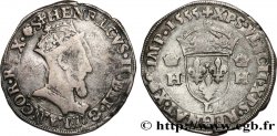 HENRY II Teston à la tête couronnée 1555 Bayonne