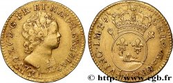 LOUIS XV DIT LE BIEN AIMÉ Louis d or aux insignes 1716 Paris TTB
