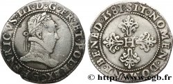 HENRY III Franc au col plat 1581 Poitiers