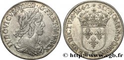 LOUIS XIII Quart d écu d argent, 3e type, 2e poinçon de Warin 1642 Paris, Monnaie de Matignon