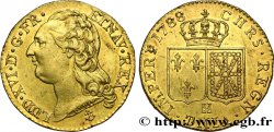LOUIS XVI Louis d or dit aux écus accolés 1788 La Rochelle