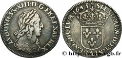 LOUIS XIII Douzième d écu, 3e type, 2e poinçon de Warin 1643 Paris, Monnaie de Matignon