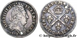 LOUIS XIV  THE SUN KING  10 sols aux insignes 1706 Paris