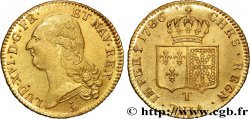 LOUIS XVI Double louis d’or aux écus accolés 1786 Nantes