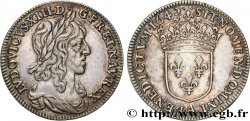 LOUIS XIII Quart d écu d argent, 2e type, 1er poinçon de Warin 1642 Paris, Monnaie du Louvre