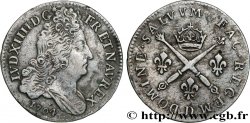 LOUIS XIV  THE SUN KING  10 sols aux insignes 1704 Lyon