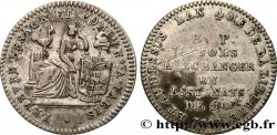 REVOLUTION COINAGE / CONFIANCE (MONNAIES DE…) 10 sols de Lefèvre Lesage et Cie 1792 Paris