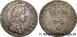 LOUIS XIV THE SUN KING Douzième d écu à la cravate 1681 Paris