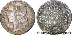 LOUIS XV THE WELL-BELOVED Dixième d écu dit “au bandeau” 1741 Rouen