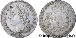 LOUIS XV THE WELL-BELOVED Dixième d écu dit à la vieille tête 1772 Paris
