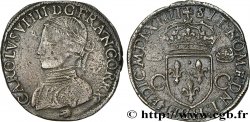 CHARLES IX Teston, 2e type 1564 La Rochelle