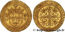 CHARLES VIII Écu d or au soleil de Bretagne n.d. Rennes AU