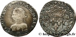 CHARLES IX Teston, 2e type 1567 Aix-en-Provence TB+/TTB