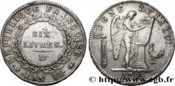 THE CONVENTION Six livres dit au génie 1793 Lyon