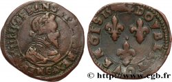 HENRI IV LE GRAND Double tournois, 2e type de Clermont (légende latine) 1594 Clermont-Ferrand