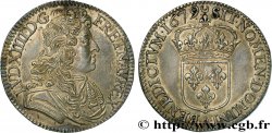 LOUIS XIV  THE SUN KING  Demi-écu, portrait à la cravate courte 1679 Paris AU