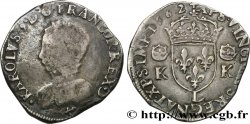 CHARLES IX Teston, 4e type 1562 Bayonne
