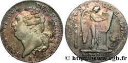 LOUIS XVI Écu dit au génie , type FRANÇOIS 1792 Limoges