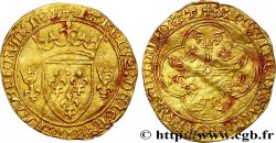 CHARLES VII LE VICTORIEUX Écu d or à la couronne ou écu neuf 28/01/1436 Montpellier