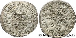 HENRI II Douzain du Dauphiné aux croissants, 2e type 1552 Crémieu TTB