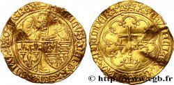 HENRY VI DE LANCASTRE - ROI DE FRANCE (1422-1453) - ROI D ANGLETERRE (1422-1461) et (1470-1471) Salut d or n.d. Rouen