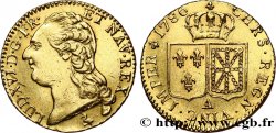 LOUIS XVI Louis d or aux écus accolés 1786 Paris