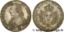 LOUIS XVI Écu aux branches d olivier 1790 Paris SUP