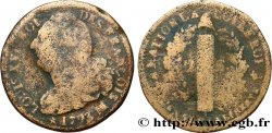 LOUIS XVI 2 sols dit au faisceau , type FRANÇOIS 1793 Marseille