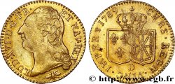 LOUIS XVI Louis d or aux écus accolés 1789 Lyon