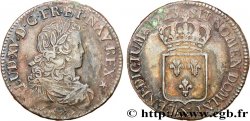 LOUIS XV DIT LE BIEN AIMÉ Écu de France 1723 Montpellier TB+/TTB