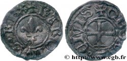 CHARLES VI  THE MAD  OR  THE WELL-BELOVED  Obole n.d. Atelier indéterminé VF