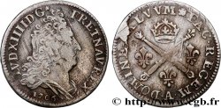 LOUIS XIV LE GRAND OU LE ROI SOLEIL 10 sols aux insignes 1706 Paris
